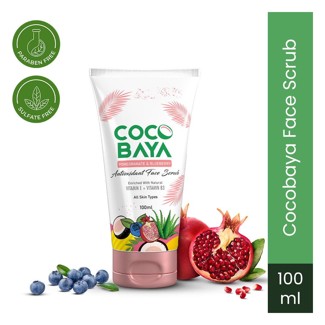 Cocobaya Pomegranate and Blueberry Face Scrub