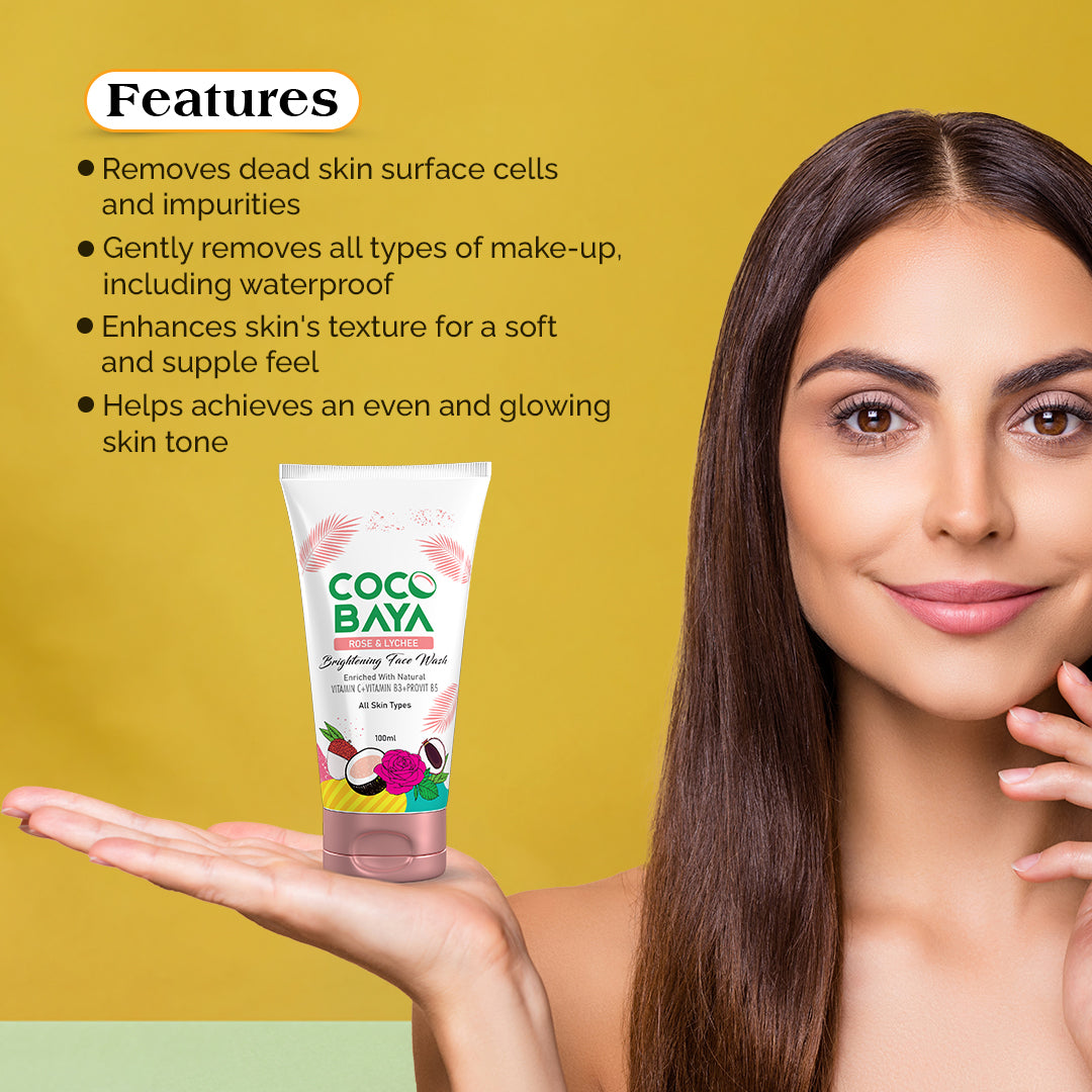 Cocobaya Rose & Lychee Face Wash