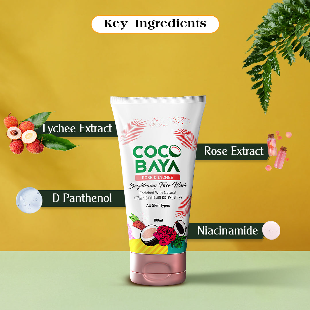 Cocobaya Rose & Lychee Face Wash