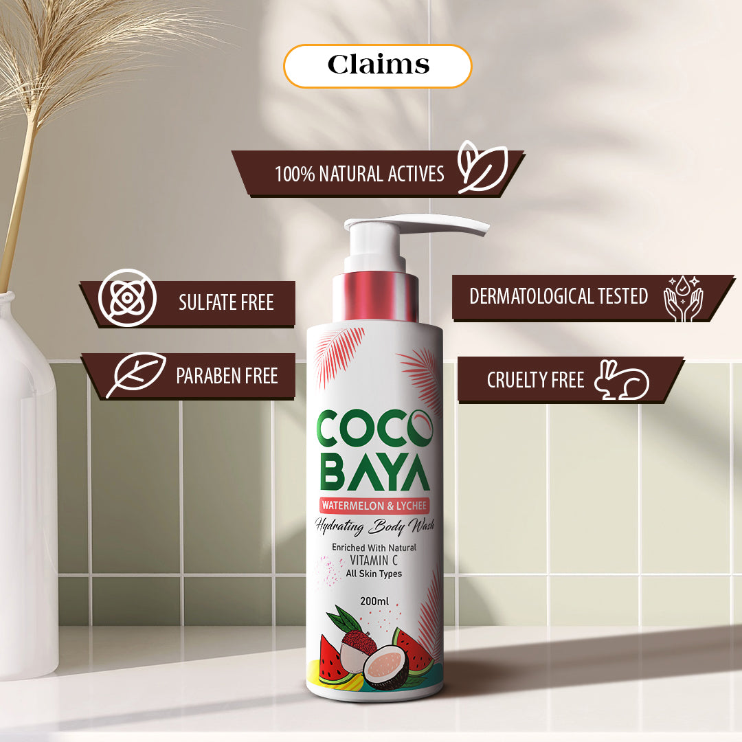 Cocobaya Watermelon & Lychee Body Wash