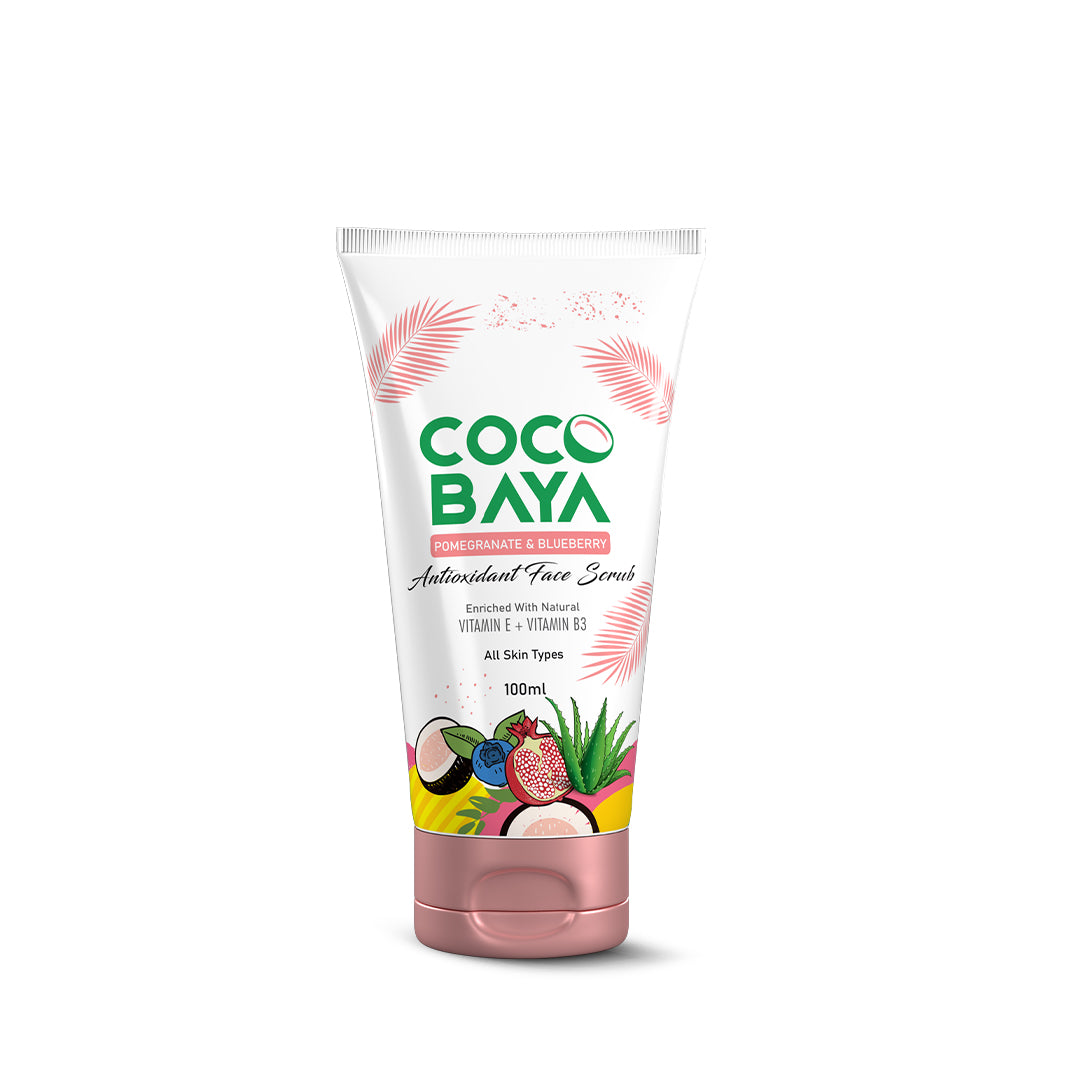 Cocobaya Pomegranate and Blueberry Face Scrub